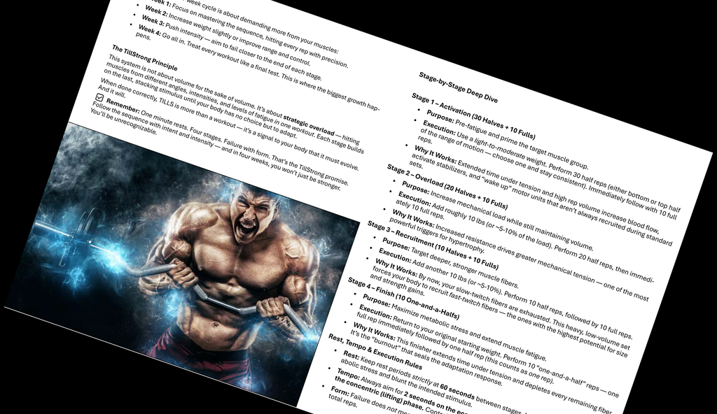 TillStrong 4 Week Transformation System